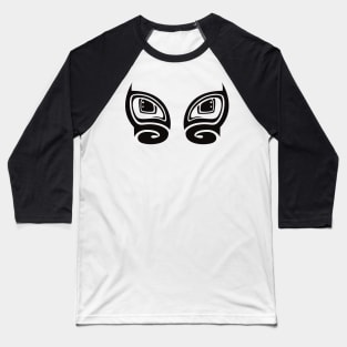 Abstract tribal tattoo with eye concept No. A20 Baseball T-Shirt